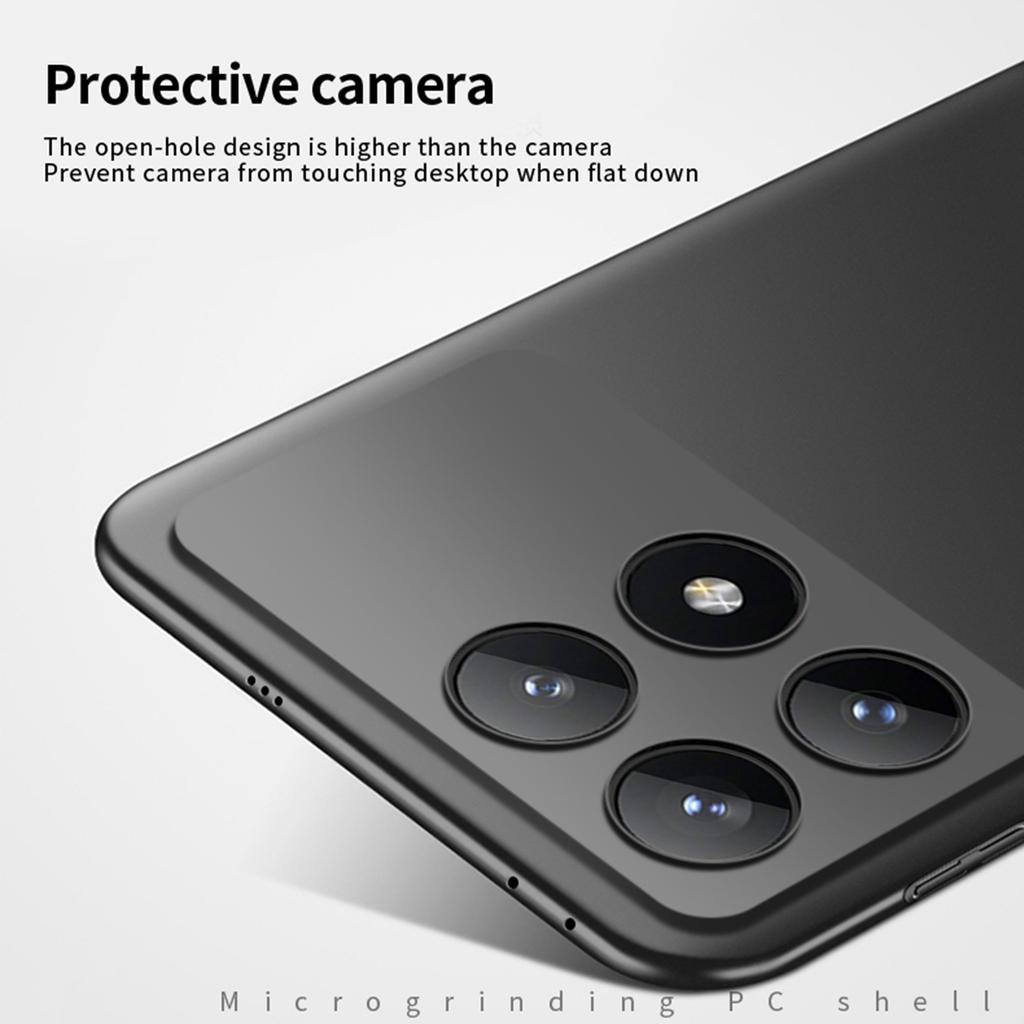 MOFI JK PC Serie-1 Schutzhülle für Xiaomi Redmi K70E 5G/Poco X6 Pro 5G Hülle Harte PC Kratzfeste Abdeckung