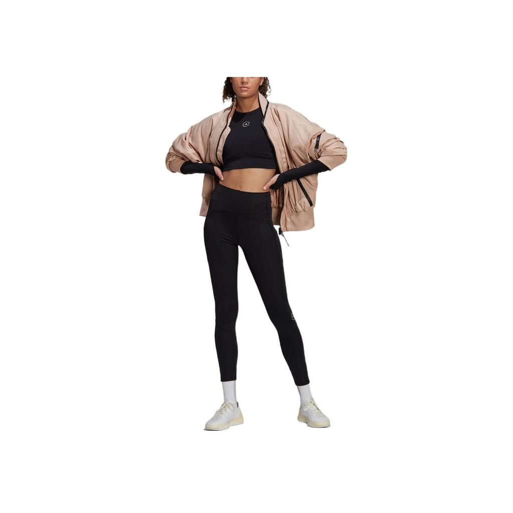 Adidas X Stella McCartney High-Waist Elastic Training Fitness Pants Women Bottoms Black HF3071