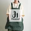 1PC Apron Workwear Adjustable Oil-Proof Kitchen Apron Waterproof Barbershop Smock Catering Milk Tea Coffee Shop