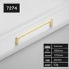 Modern Gold and Black Zinc Alloy Cabinet and Wardrobe Door Handles