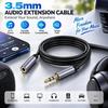 Male To Female 3.5mm Audio Extension Cable Stereo AUX Extension Cable  Headphone Listening