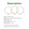 Mariasz Minimalist Stainless Steel Necklaces For Women Carabiner Horseshoe Screw Lock Collar Rope Chain Vintage Jewelry Gift