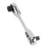 Mini Ratchet Wrench 1 4in Mini Double Headed Combo Dual 72 Tooth Drive Socket Gear Head Screw Driver Bit Rotator