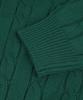 ORIGINALDAY Oversized Round Cable Knit Green