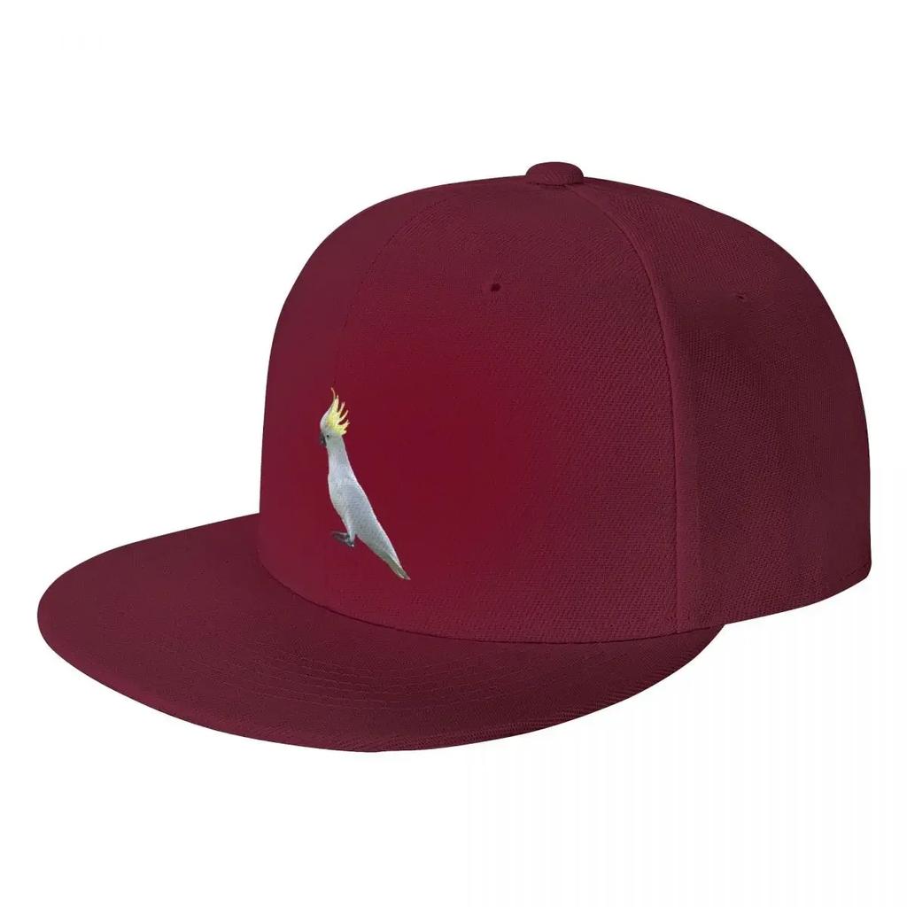 Umbrella Cockatoo Baseball Cap Fashionable Sunscreen Golf Hat Unisex Military Tactical Cap Trucker Hats For Unisex Womens