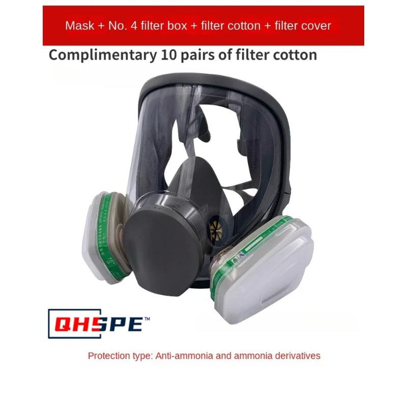 Anti-Fog 6800 Industrial Painting Spraying Respirator Safety Work Filter Dust Proof Full Face Formaldehyde Protection