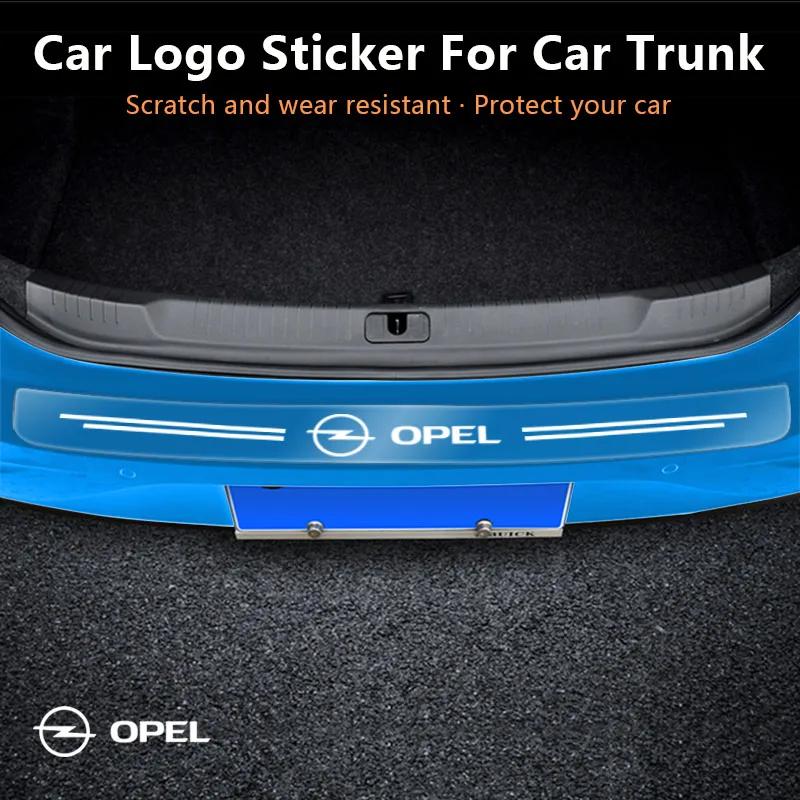 Car Rear Bumper Load Edge Protector Stickers For Opel Astra J Insignia Astra Corsa Zafira B Mokka Vivaro Meriva Car Accessories