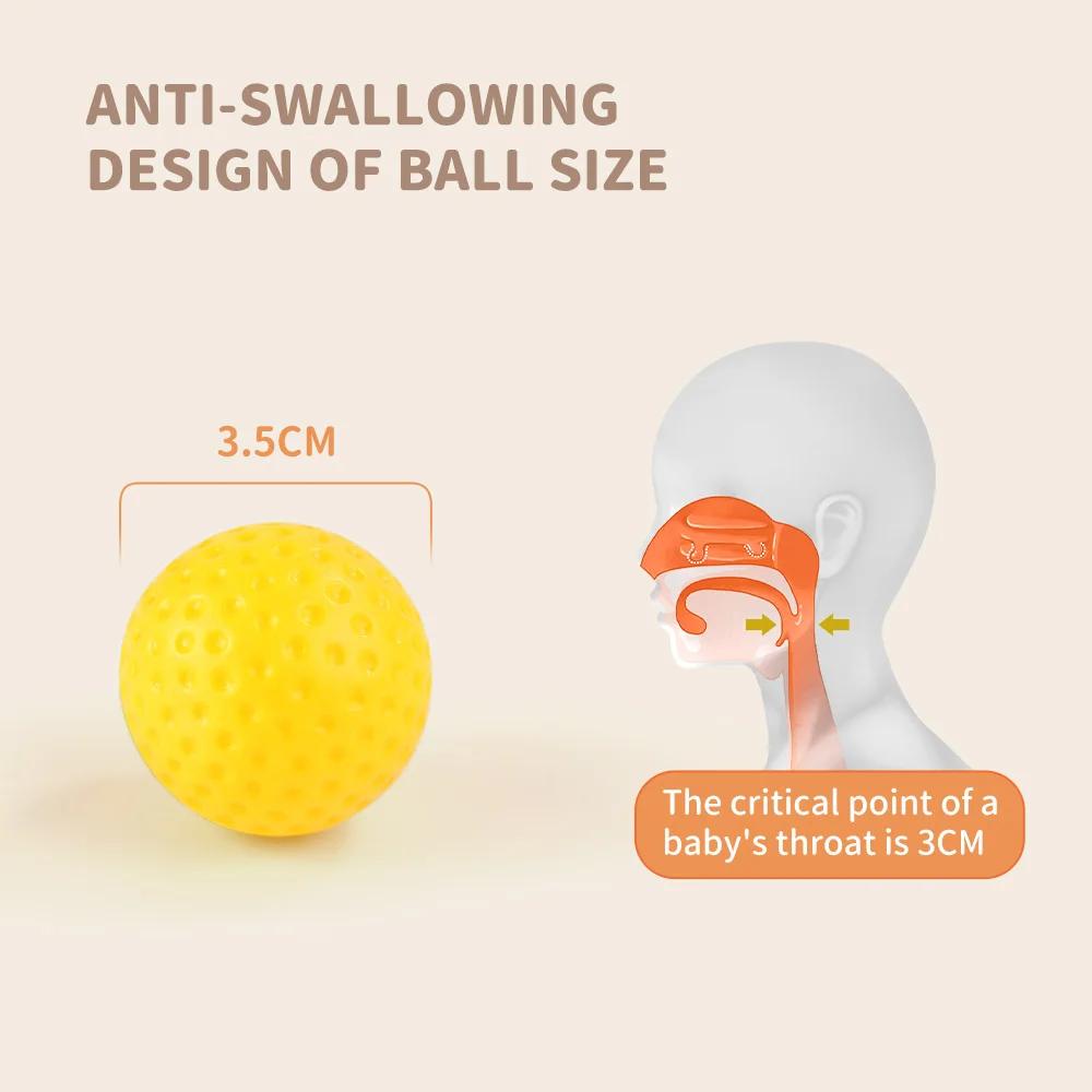 Non-Toxic Baby Toy Rotating Rolling Ball Gliding Tower Toddler Toy Rotating Early Educations Track Ball Stacking Toy Gift Box For Children