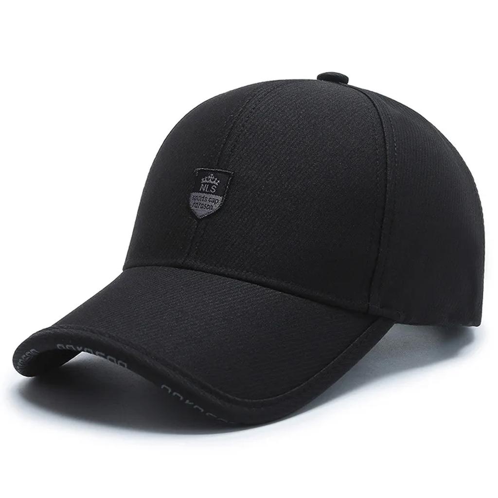 Unisex NLS Letter Crown Label Baseball Caps Spring Autumn Outdoor Adjustable Casual Hats Dad Hat Sunscreen Hat