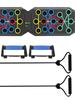 30-Hole Foldable Cross Push-Up Board for Indoor & Outdoor Fitness: Unisex & Portable