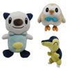 Non-Toxic Tepig Snivy Oshawott Pokemon Stuffed Doll Anime Pocket Monsters Unova Region First Partner Plush Peluche Toy Funny Present Gift