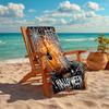 1Pc Halloween Spider Web Beach Towel Quick Dry Multiuse For Beach Pool Gym Yoga Home Travel Christmas Halloween Xmas Gift G1131