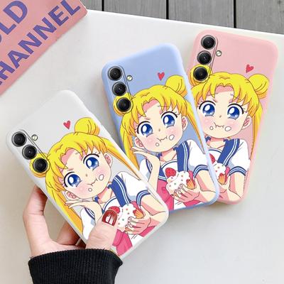 Θήκη σιλικόνης με μοτίβο για κορίτσια για Xiaomi Redmi Note 13 Pro 13C Samsung A55 M35 S24 iPhone Huawei Honor Realme Camera Προστατευτικό κάλυμμα αντικραδασμικό