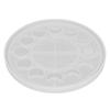 Moon Phase Tray Mold Lunar Eclipse Crescent Epoxy Resin Casting Molds for DIY Crafts Jewelry Making
