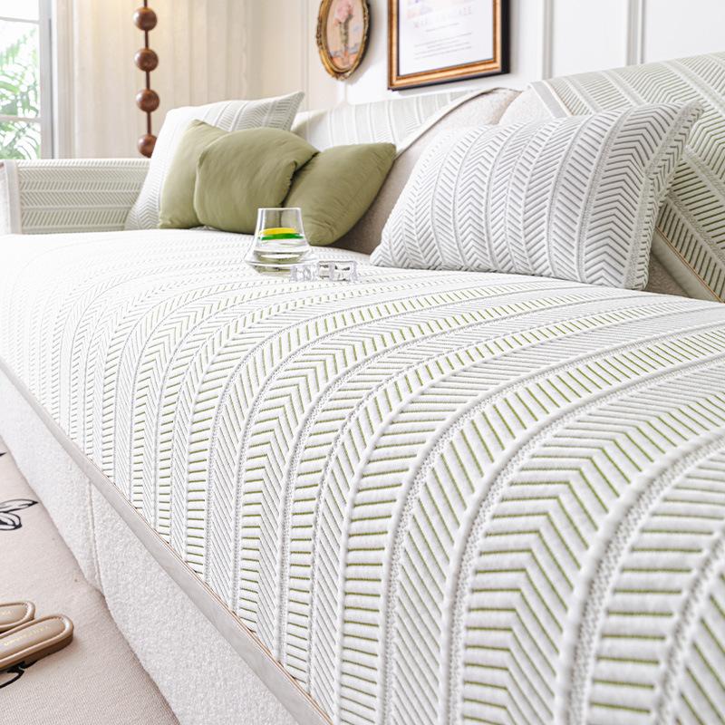 

New Sofa Cushion Ice Silk Cold Double Rod Summer Hot Season Sofa Mat Seat Cushion Non-Slip Cover Cover Cloth 70*120cm