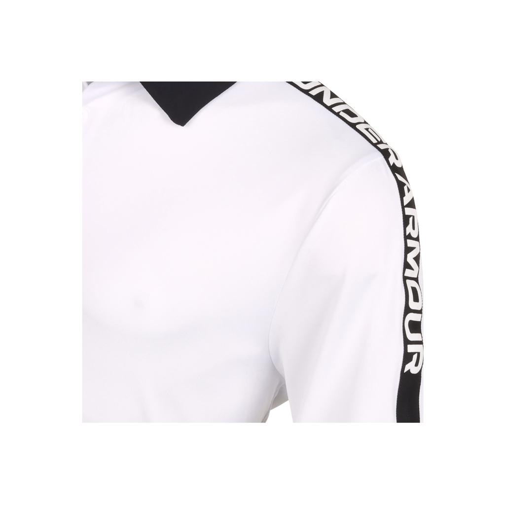 Under Armour Playoff 3.0 Letter Print Golf Short Sleeve Polo Men Polo White 1383153-100