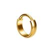 8/10mm Titanium Hoop Earring Silver Earlobe Piercing Jewelry Punk Cartilage Circle Earring  Daily