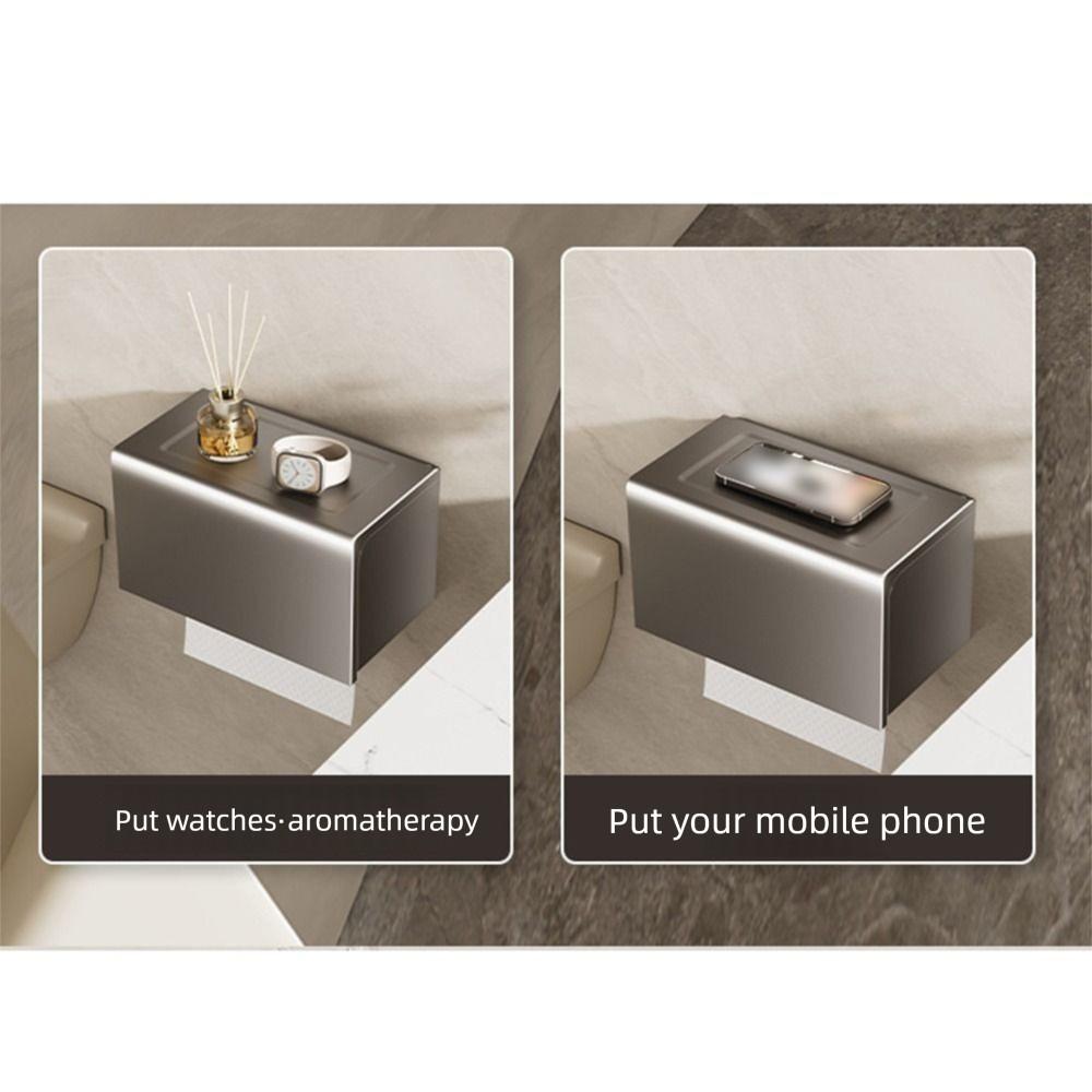 Wasserdichtes Design Wasserdichter Papierhandtuchhalter Wandmontierte Badezimmer-Taschentuchbox Küchenaufbewahrung