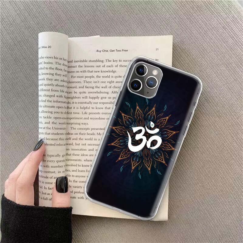 Om Symbol Meditation and Creativity Phone Case For Apple Iphone 12 13 Mini 14 15 Pro 17 Pro Max Air 11 16E 16 Plus She