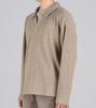 Beoteunseoul Layered Open Collar Knit (Beige)