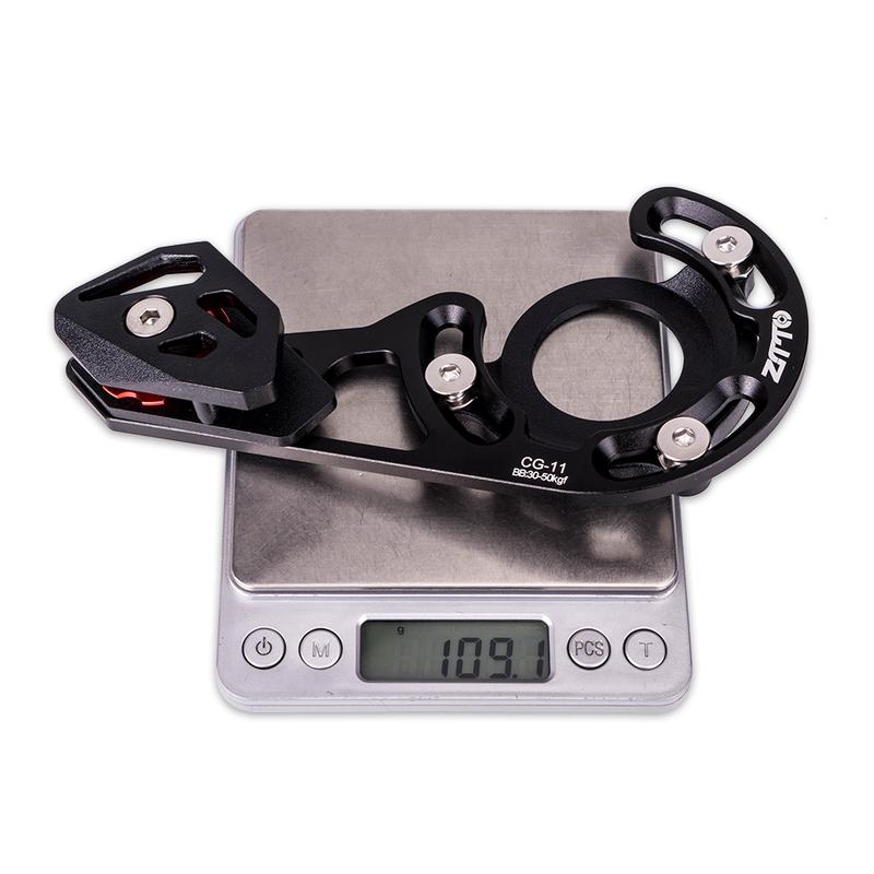 ZTTO MTB Bicycle Single Chain Guide Chain Protector CNC Wheel Pulley Stabilizer Drop Catcher BB Mount 1X System For FR DH AM