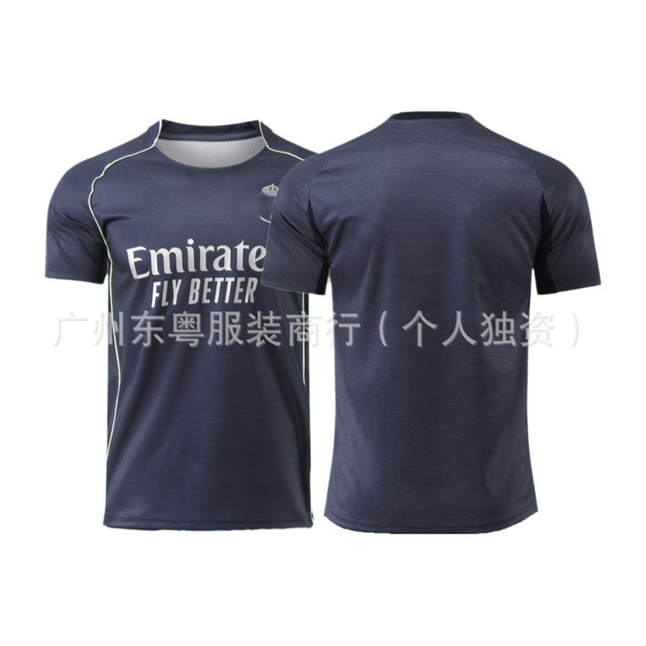 New Real Madrid Mbappe Liv Barcelona Man into Miami Jersey Adult Football Suit Club Short Sleeve Shirt