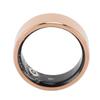 Smart Ring Rose Gold IP68 Water Proof Sleep Fitness Body Temperature Step Counting Ring for Reading Page Turning
