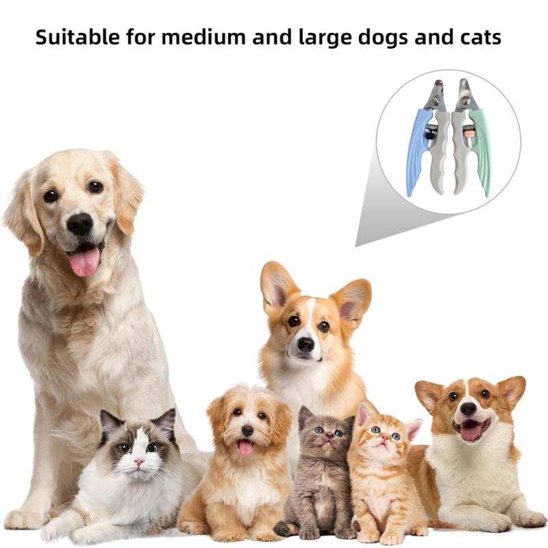 New Professional Pet Nail Clipper with Safety Guard Sharp Cat Nail Clippers Dog Nail Cutter Pet Nail Trimmer Pet Grooming Gadget