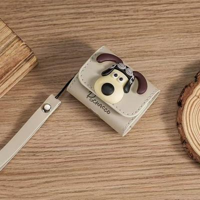 Nowe Urocze Etui na Słuchawki Piesek Pasujące do Apple Airpods 1/2 3 4 Pro/Pro2 Skórzane Bezprzewodowe Słuchawki Bluetooth Miękkie Etui Ochronne