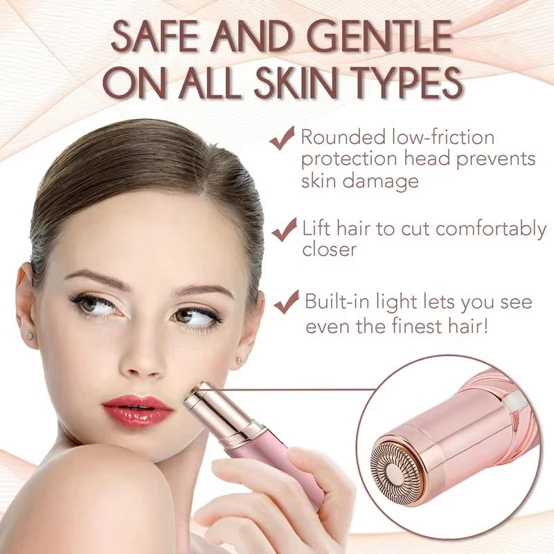 USB Electric Epilator Women Hair Removal Bikini Facial Shaver Painless Trimmer Body Depilator Machine for Face Legs