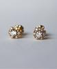Anz Chemistry 1-Carat Dandelion Lab Diamond Earrings