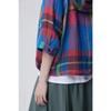 Benetton Check Hood Short Sleeve Blouse Babl68631
