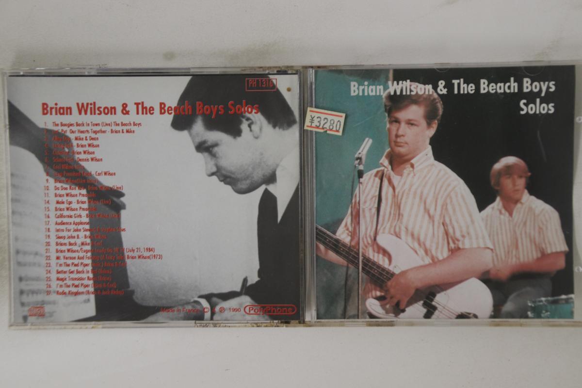 

CD BRIAN WILSON & THE BEACH BOYS - Solos PH1316 POLYPHONE 1990 France Rock Used