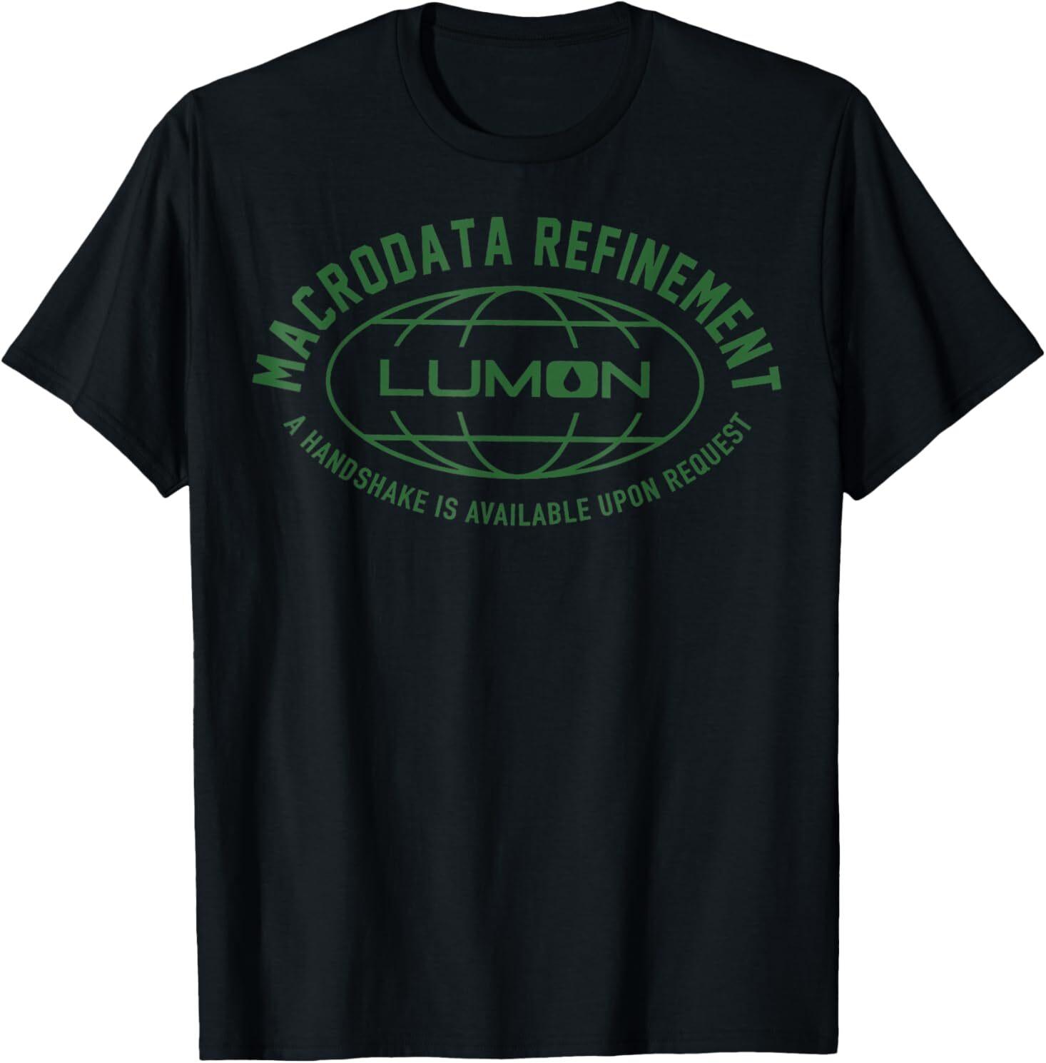 Retro-Macrodata-Vintage-Refinement-Lumon-Gift-for-Men-Women T-Shirt XXXXL