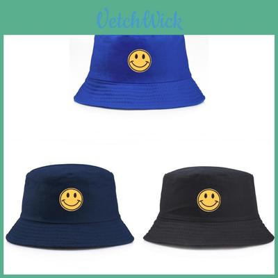 Cotton Embroidered Fisherman Hat With Sun Protection For Summer Beach And Casual Wear