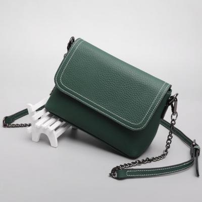 Women's Handbag Diagonal Shoulder Bag Simple Women's Bag Fashion Genuine Leather Small Bag