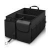 Car Storage Organizer, Foldable Oxford Fabric Trunk Organizer Box, Large Capacity Collapsible Storage Bin for SUV Sedan Van