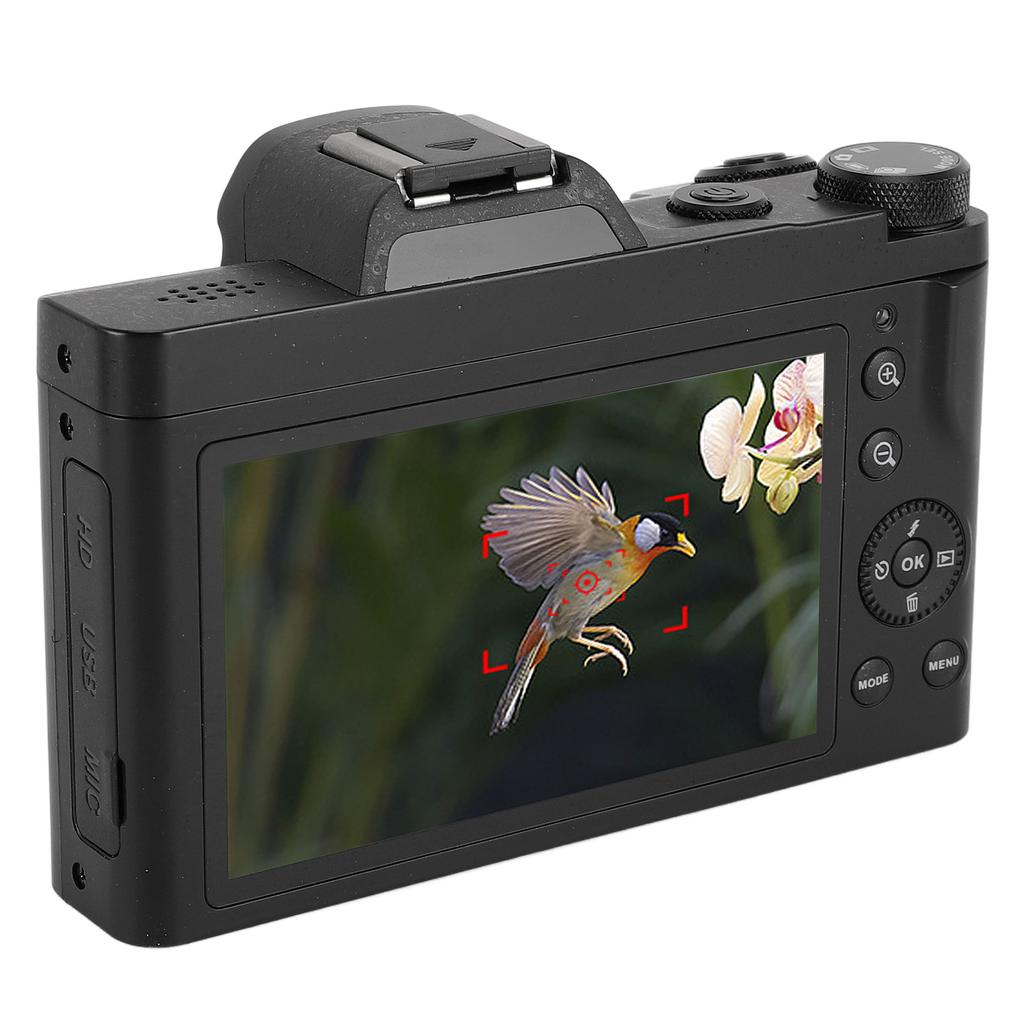 4K Digital Camera for Photography 48MP Video Camera with 3.5 Inches IPS Display 16X Digital Zoom Web