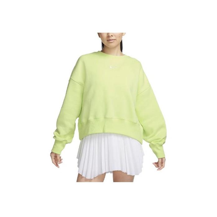 New Nike Sweatshirt Women's Light Lemon DQ5762-736