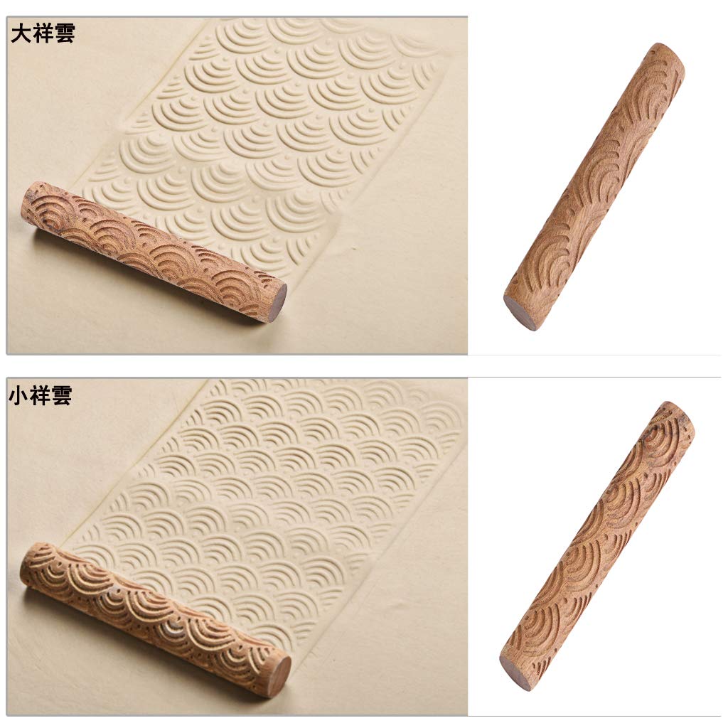Sumnacon Pottery Pottery Stamping Pattern Clay Stamping Hand Different Set of 10 Supplies, Tools, Molds, Presses, Tools, Rollers, Patterns,
