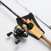 Hands-Free Fishing Rod Belt Holder Portable Waist Rod Holster for Spinning/Casting Rods Fits Most Belts for Shore & Boat Fishing