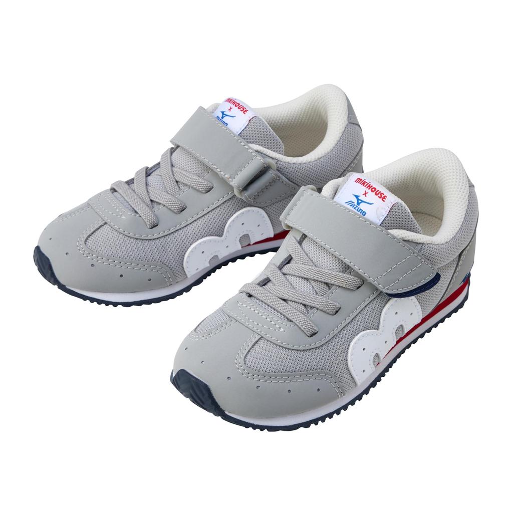 WEB exclusive Kids shoes Sneakers Kids sneakers Sports shoes Athletic shoes shoes Boys Girls School shoes Gray cm [Miki House] 11-9401-149 Children's