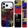 Venezuela Flag Phone Case For iPhone 17,16e,15,14,13,12,11,Mini,Pro,MAX Soft Silicone Cover
