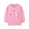 Christmas Long Sleeve Boys Girls Sweatshirts Deer Applique Autumn Winter Children's Clothes Hooded Shirts Baby Tops