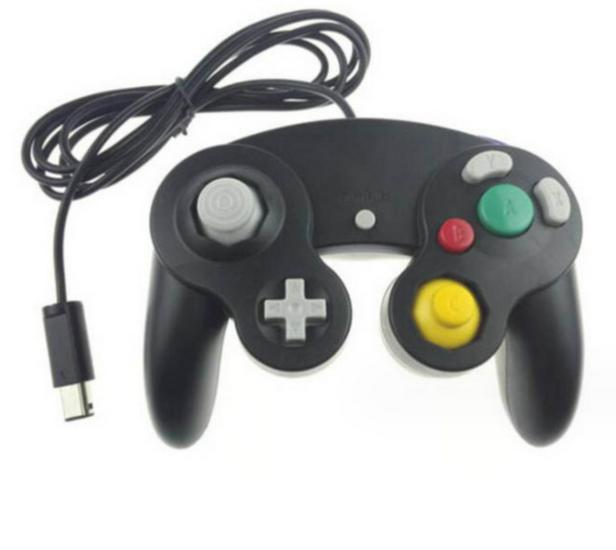 NGC Kabelgebundener Gamecontroller mit Farbkreuz für Konsole