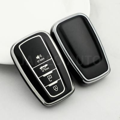 4 Buttons Tpu Car Key Case Full Cover Shell For Toyota Prius Camry Corolla Chr C-Hr Rav4 Land Cruiser Prado Accessories