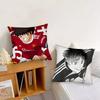 C-Captain Tsubasa Animations-Kissenbezug Quadratisches Kissen Schlafzimmer Sofa Freizeit Komfortkissen Auto Wohnzimmer Heimdekoration 40X40