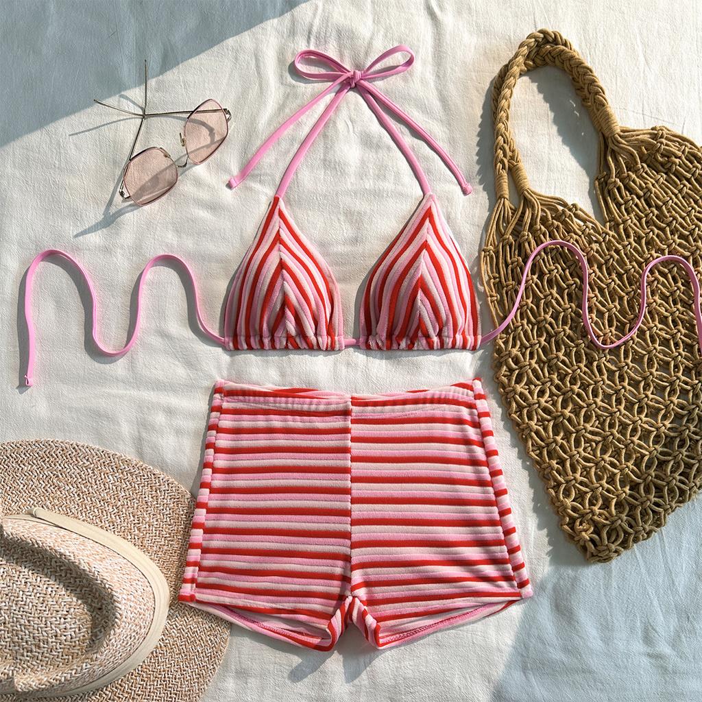Women's Split Bikini Swimsuit Two-Piece Sport Swimsuit