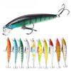 Luya Bait Mino Bait 10cm/9g Floating Water Sound Bead Simulation Bait Hard Bait Bait Fake Bait Fishing Gear Products