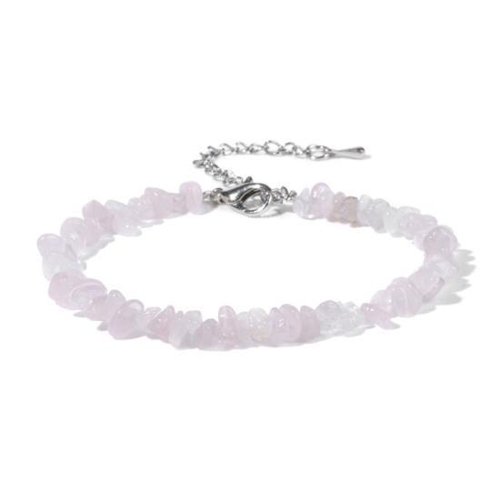 

Women Bracelet Irregular Beads Decor Adjustable Length Non-fading Bracelet Wrist Jewelry Versatile Accessories